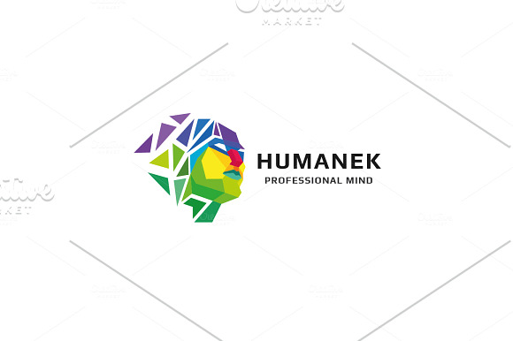 Humanek Technology Logo in Logo Templates - product preview 3
