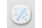 Natural bath brush app icon