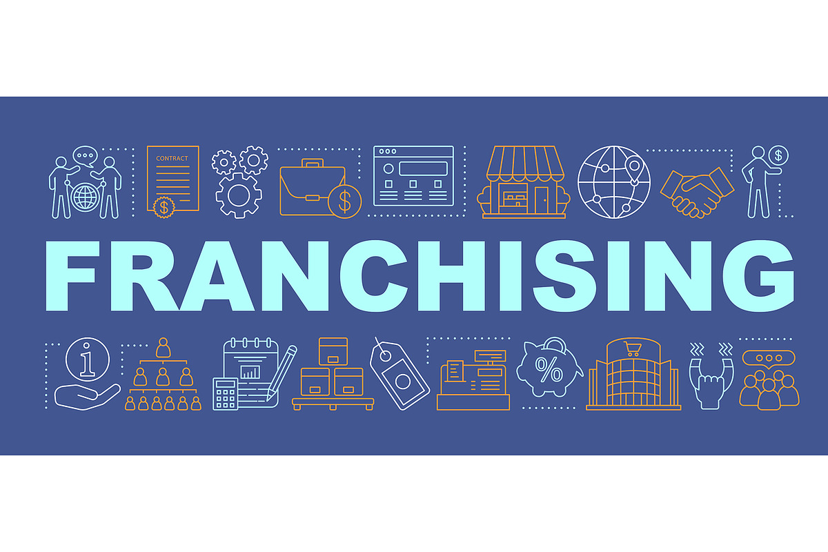 Franchising word concepts banner in Icons - product preview 8