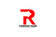 r letter arrow logo