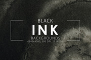 20% OFF Black Ink Backgrounds
