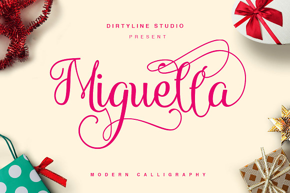 Miguella Script ( 35% OFF ) in Script Fonts - product preview 10