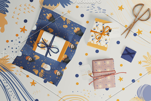 Three Kings Christmas Set Designs in Illustrations - product preview 8