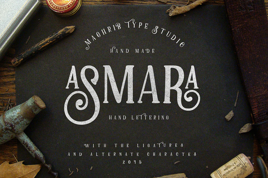 Asmara Type in Display Fonts - product preview 8
