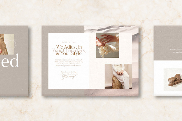 PS & CANVA Celeste Brand Guideline in Magazine Templates - product preview 9