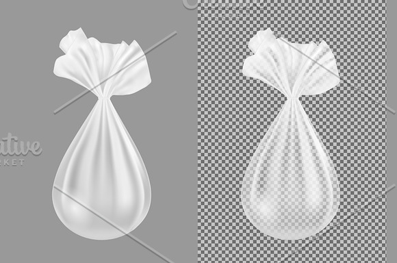 Garbage bag in Product Mockups - product preview 1