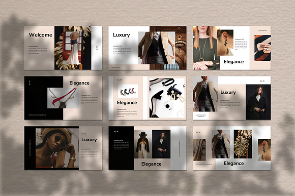 Luxy Stunning Keynote Pitch Deck in Keynote Templates - product preview 1