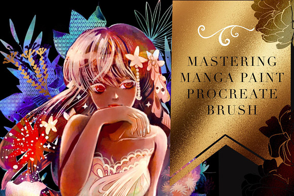 Master manga paint procreate brush in Add-Ons - product preview 6