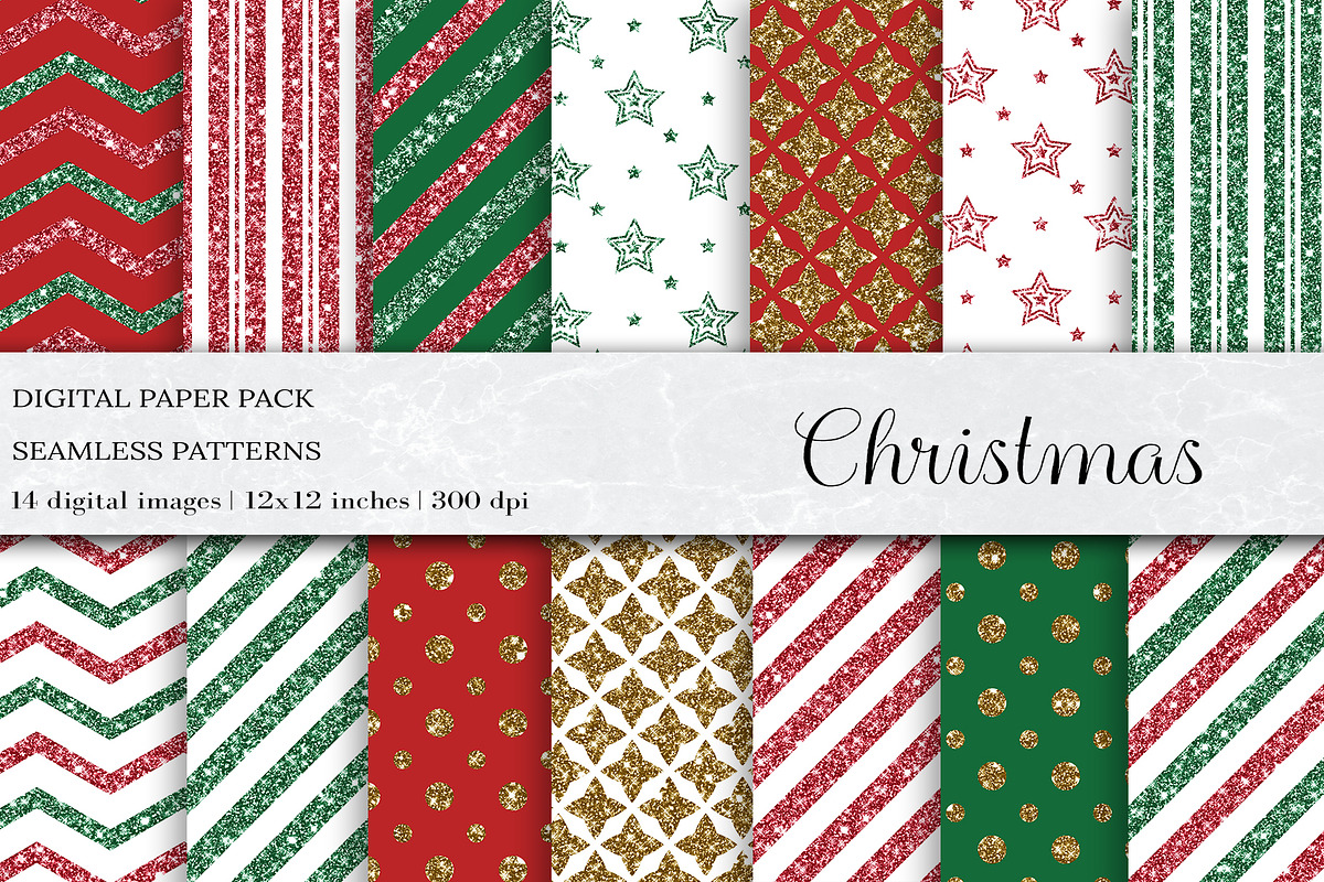 Christmas Seamless Pattern in Patterns - product preview 8
