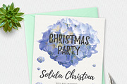Christmas Party Invitation Card