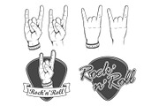 Rock'n'roll emblems