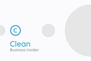 Clean Business Insider Google Slides