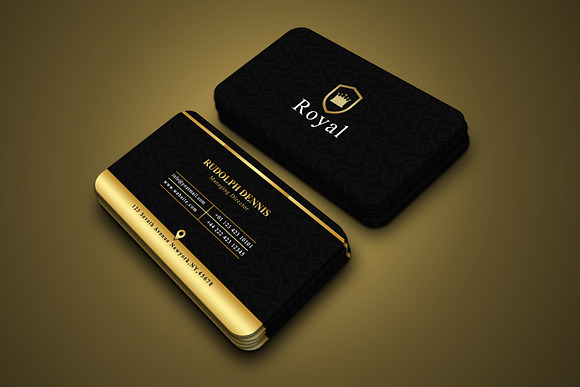 Consulting Services Business Card in Business Card Templates - product preview 1