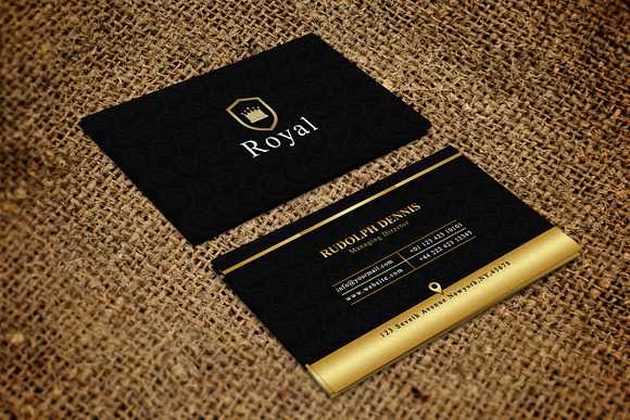 Consulting Services Business Card in Business Card Templates - product preview 2
