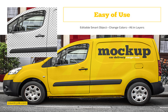 Car Mockup Set in Branding Mockups - product preview 2