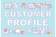 Customer profile concepts banner