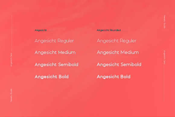 Angesicht | Modern Sans Serif in Sans-Serif Fonts - product preview 1