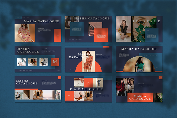 Masha Vibrant PowerPoint Template in PowerPoint Templates - product preview 2