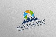 Mountain Camera Photography Logo 12