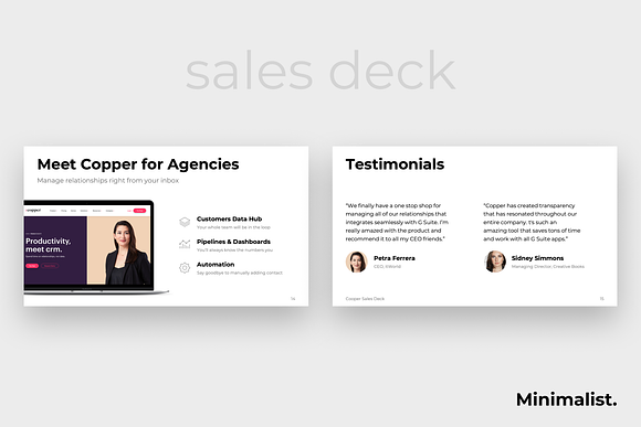 Minimalist PowerPoint & GS in PowerPoint Templates - product preview 6