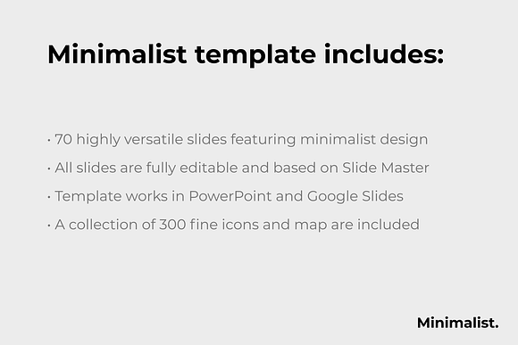 Minimalist PowerPoint & GS in PowerPoint Templates - product preview 9