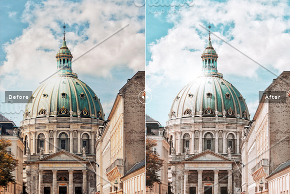 Copenhagen Lightroom Presets Pack in Add-Ons - product preview 1