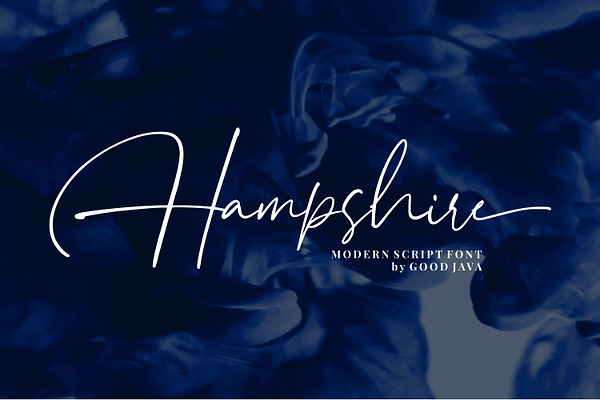 Hampshire - Modern Script Font