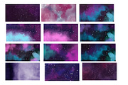 16 space backgrounds