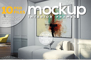 Poster Mock-up vol.9-Interior Frames
