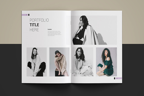 Portfolio Template in Brochure Templates - product preview 6