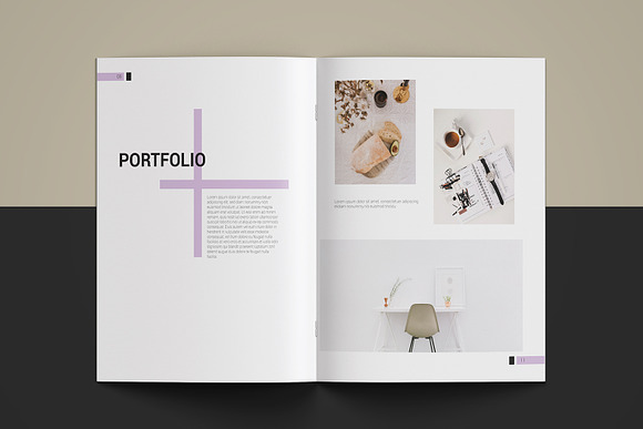 Portfolio Template in Brochure Templates - product preview 7