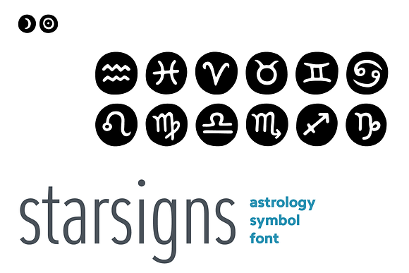 Starsigns in Symbol Fonts - product preview 15