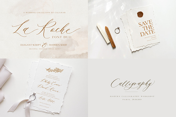 Modern Calligraphy Font Bundle in Script Fonts - product preview 2