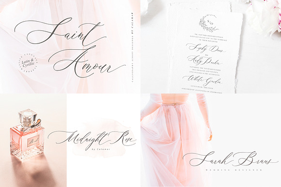 Modern Calligraphy Font Bundle in Script Fonts - product preview 3