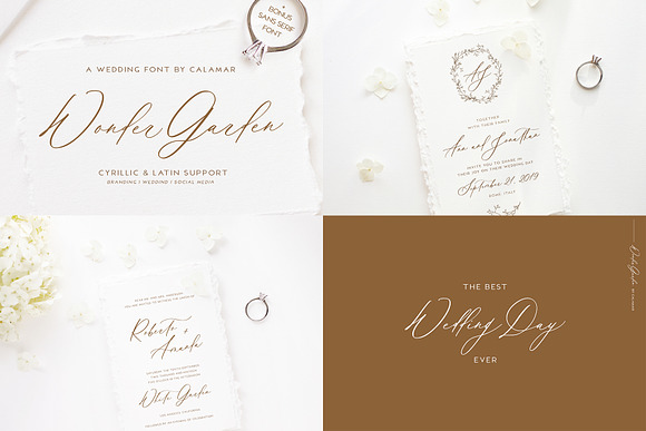Modern Calligraphy Font Bundle in Script Fonts - product preview 9