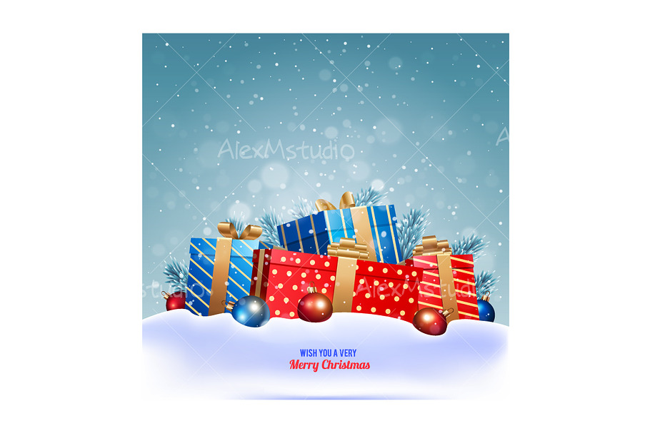 Christmas Background in Illustrations - product preview 8