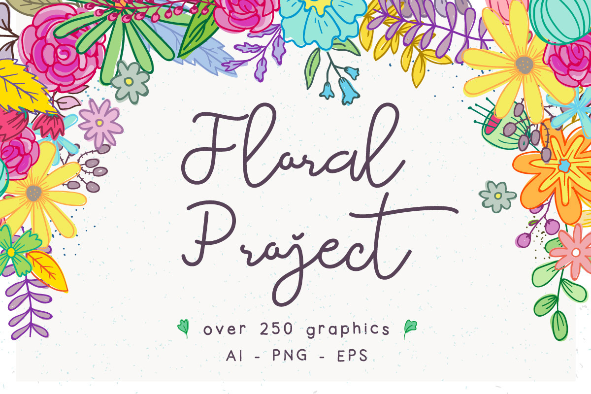 Floral Project in Illustrations - product preview 8