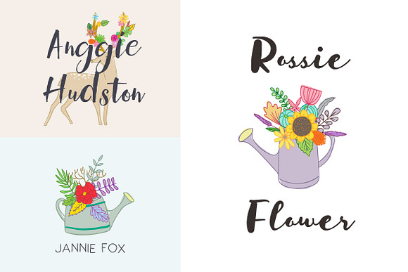 Floral Project in Illustrations - product preview 4