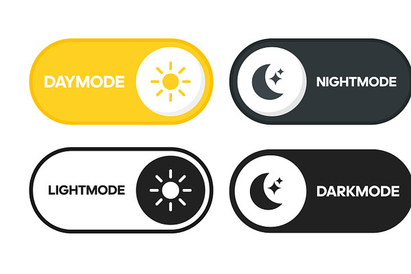 Day and night switch interface