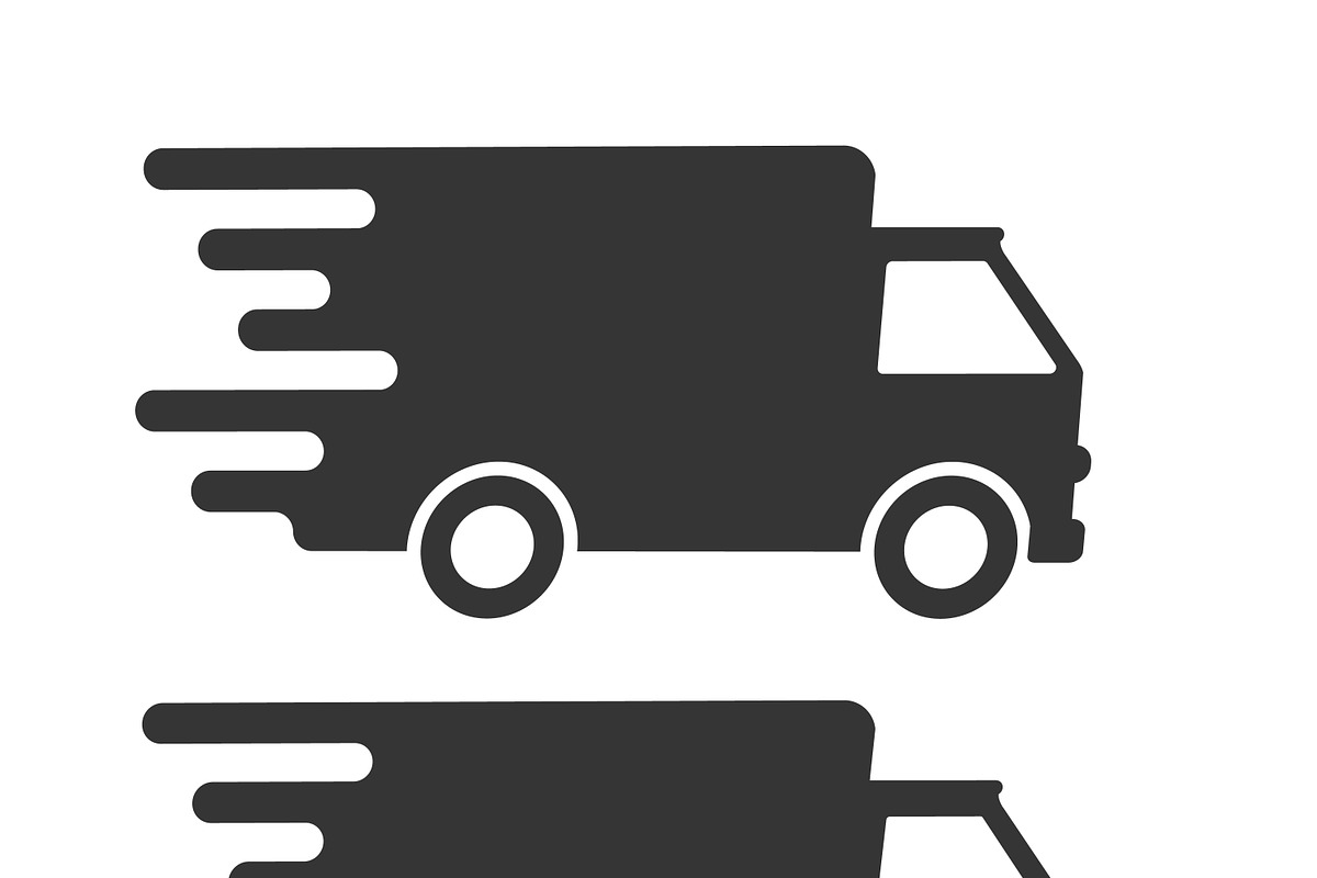 Fast delivery truck icon. Vector in Icons - product preview 8