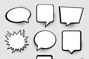 Speech or thought bubbles