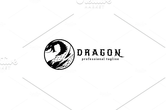 Dragon Logo in Logo Templates - product preview 9