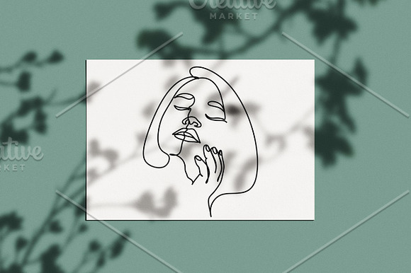 Woman Minimal Line Art Collection in Illustrations - product preview 3