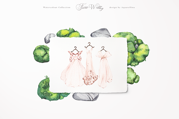 Forest Wedding Illustrations in Illustrations - product preview 27