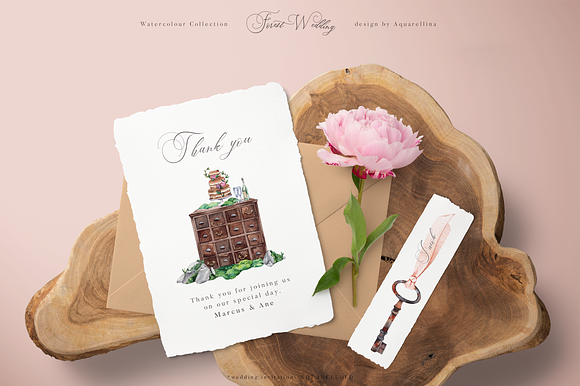 Forest Wedding Illustrations in Illustrations - product preview 28