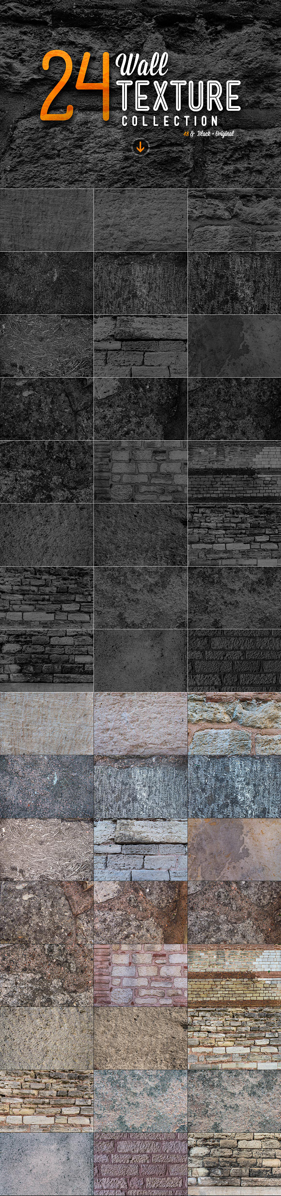 Wall Texture collection in Textures - product preview 5