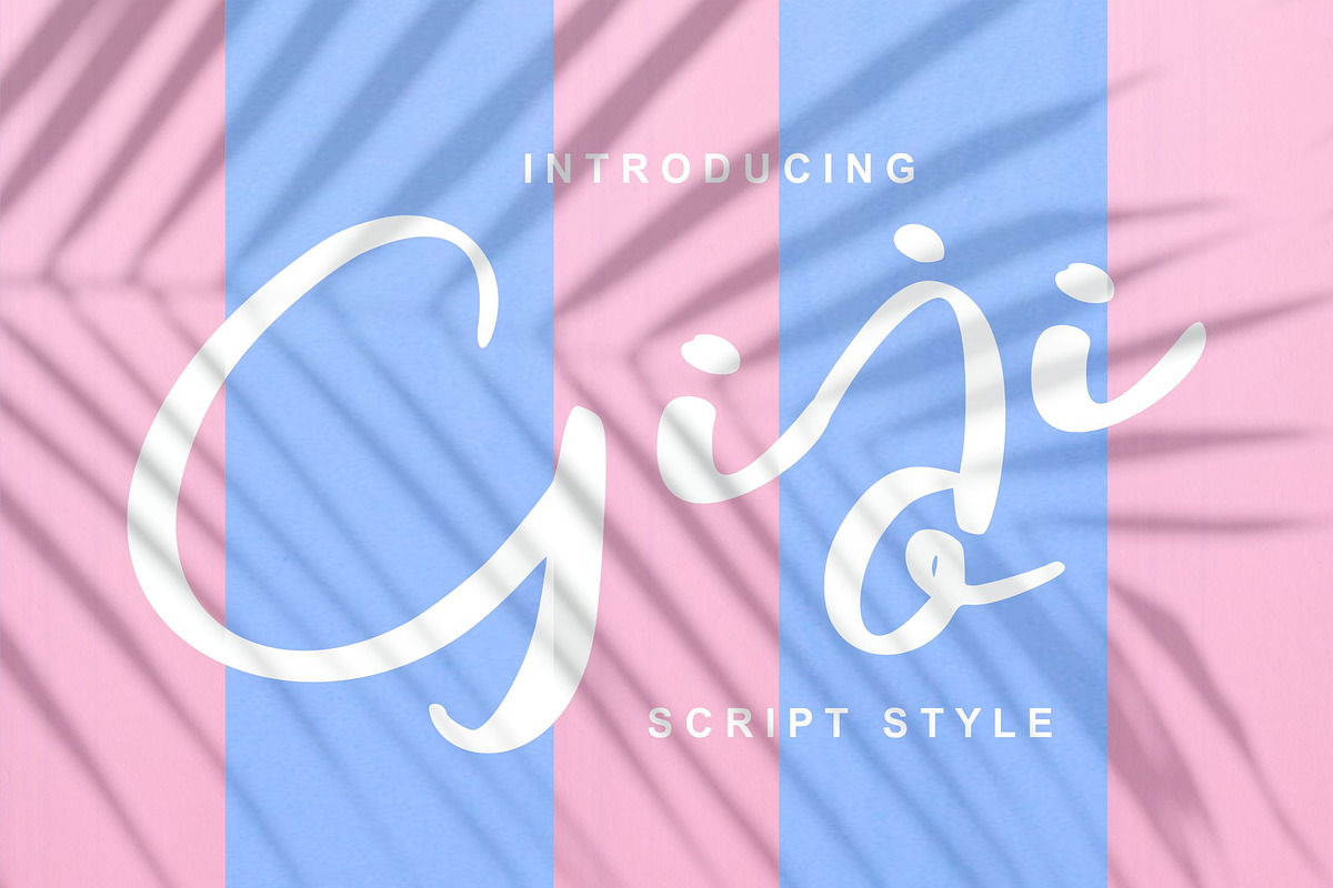 Giji | Modern Script Style Font in Script Fonts - product preview 8
