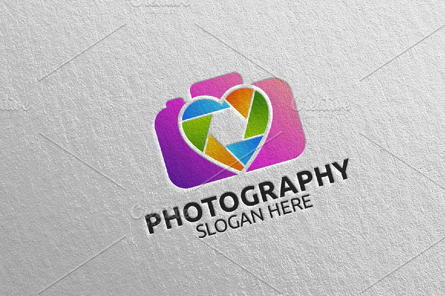 Abstract Camera Photography Logo 17 in Logo Templates - product preview 8