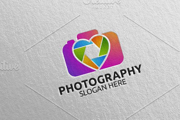 Abstract Camera Photography Logo 17 in Logo Templates - product preview 1