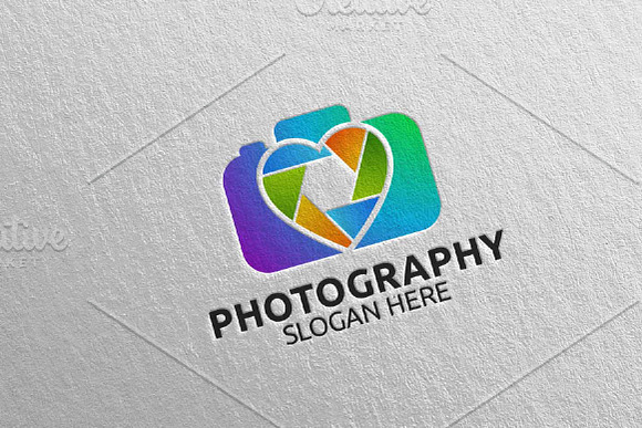 Abstract Camera Photography Logo 17 in Logo Templates - product preview 3